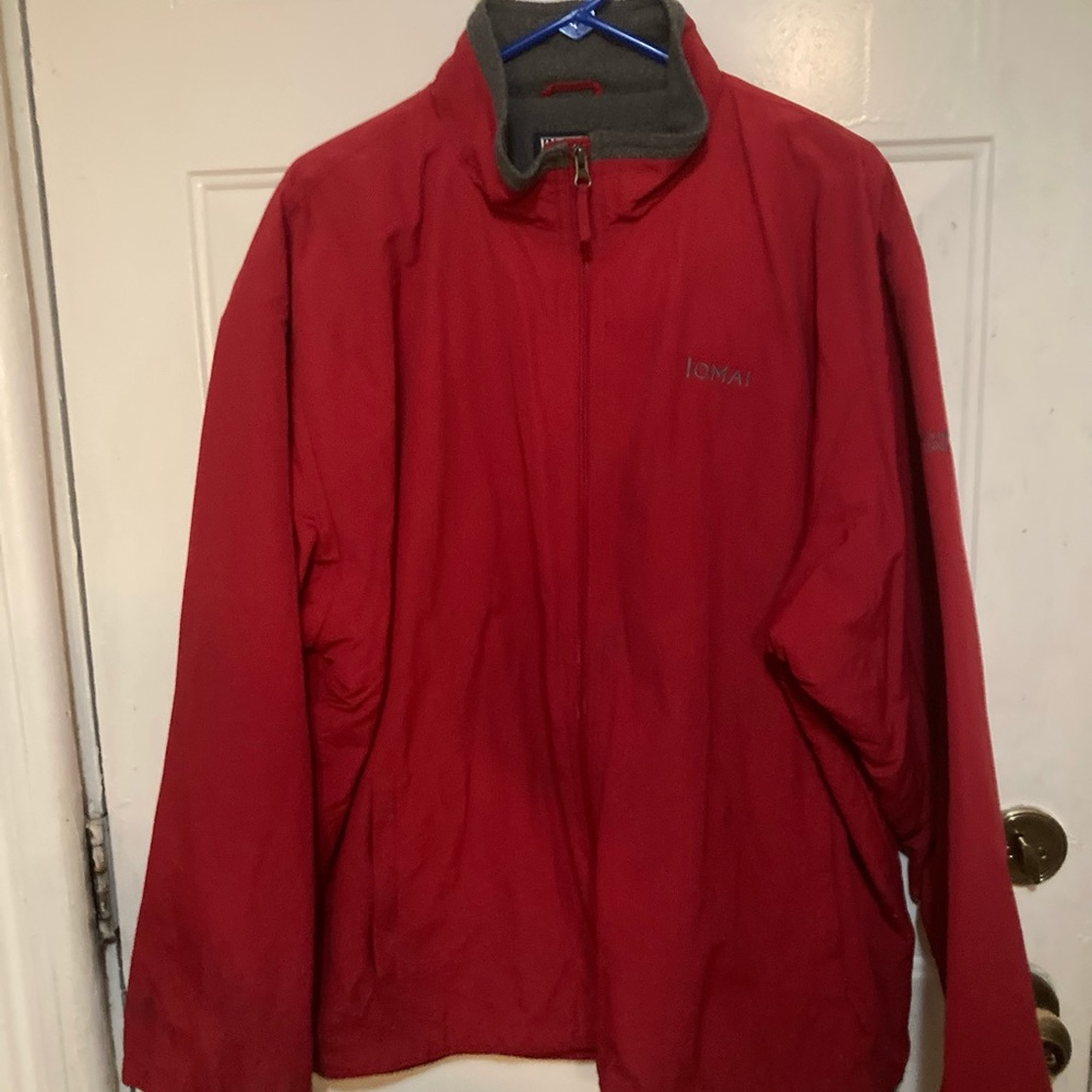 LANDS END XL FLEECE LINED JACKET
